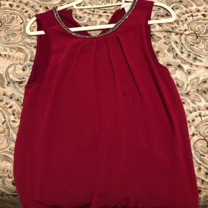 Sleeveless top